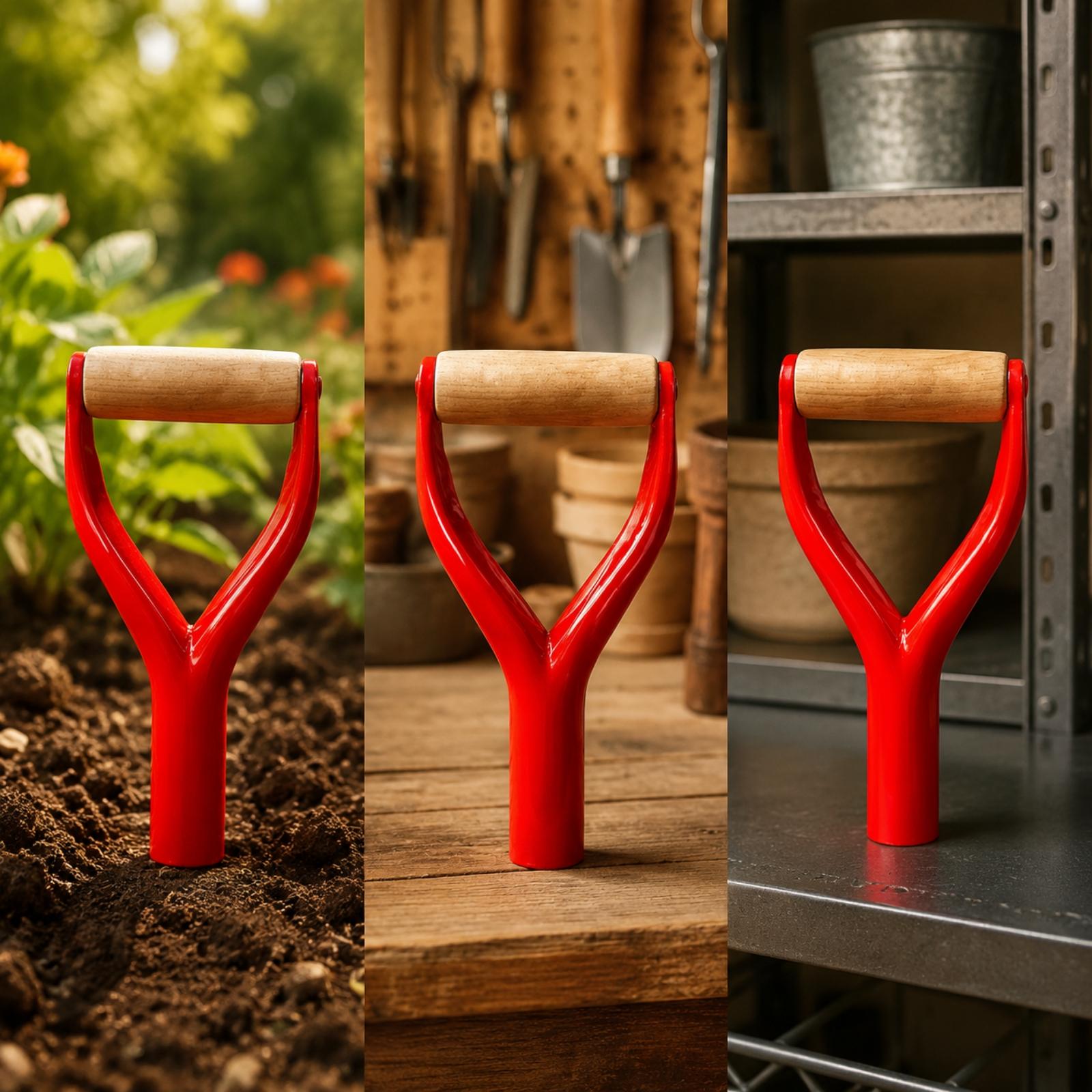 Spade Digging Fork - Two Hand Shovel Handle Grip Replacement