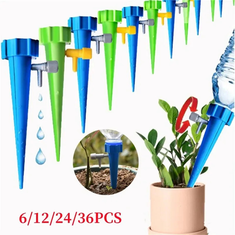 6/12/24/48pcs Automatic Drip I - огляд і ціна Automatic Plant Waterer