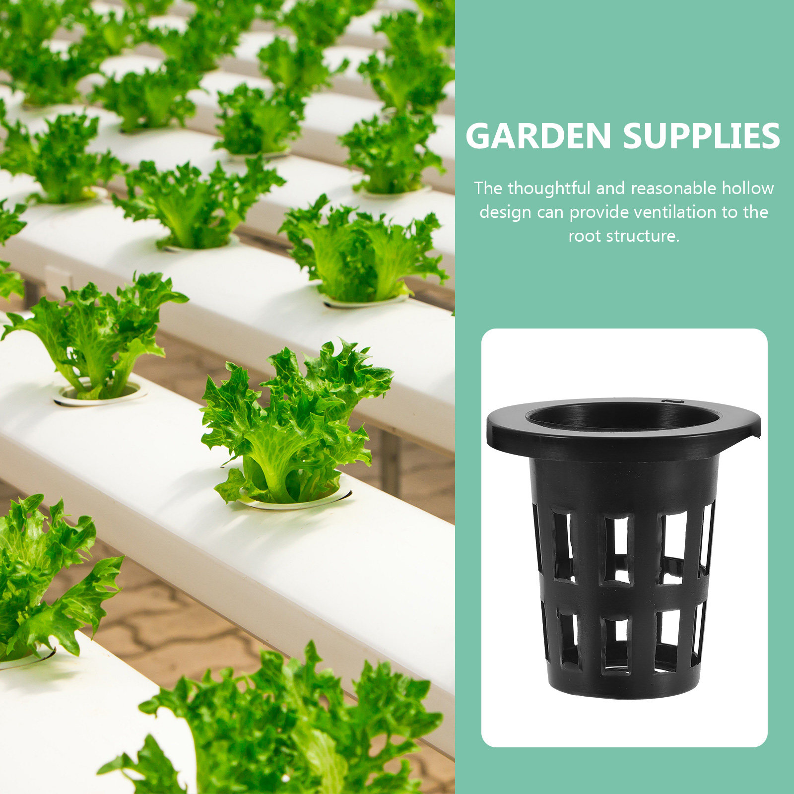 50Pcs Plastic Planting Baskets - огляд і ціна Gardening Tools Vegetables