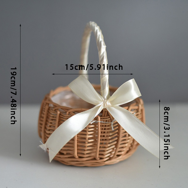 Hand-woven Wedding Flower Bask - огляд і ціна Gardening Tools Girls