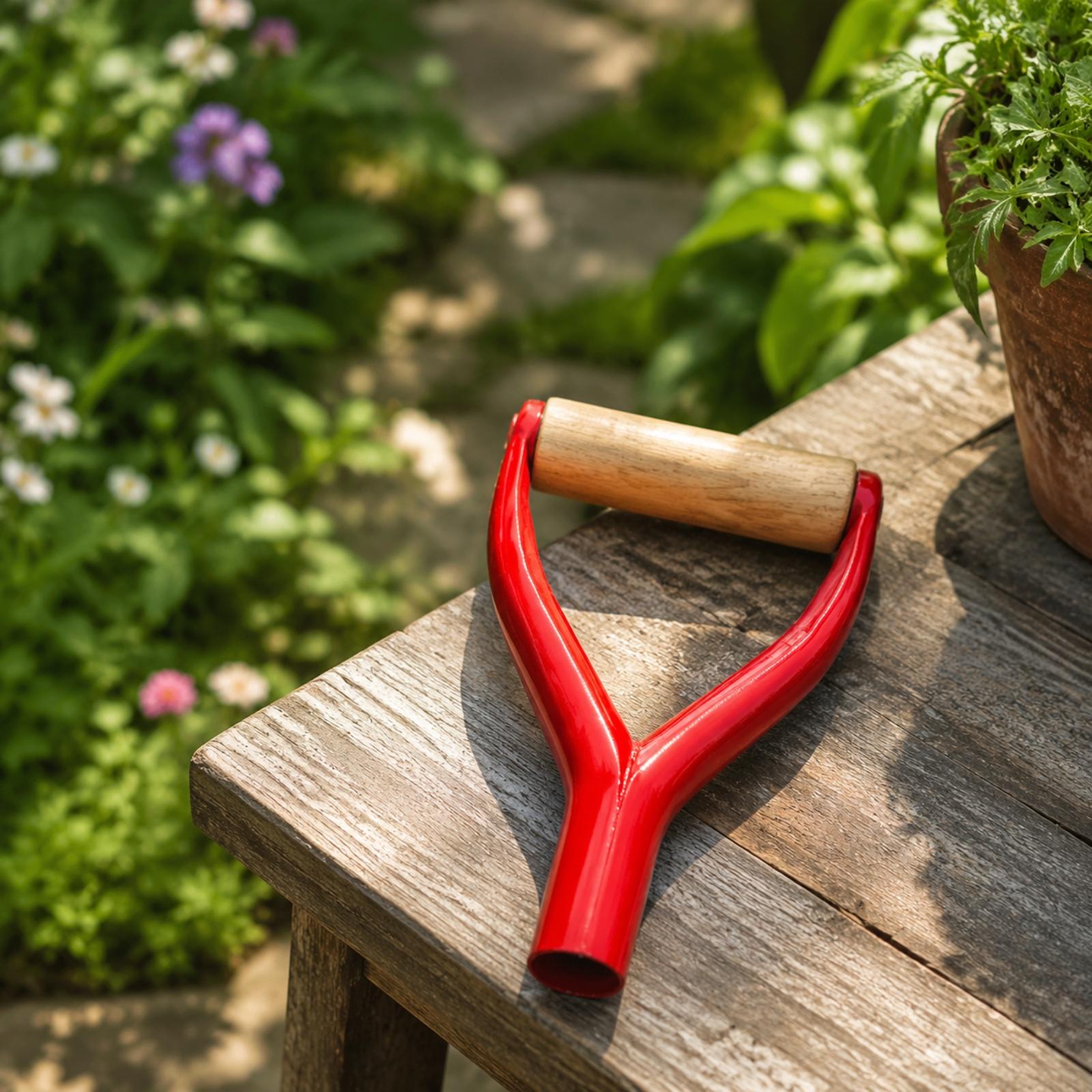 Two Hand Shovel Handle Grip Re - огляд і ціна Spade Digging Fork
